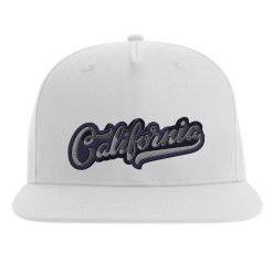 Retro snapback-keps med fem paneler - Beechfield B610 Vit